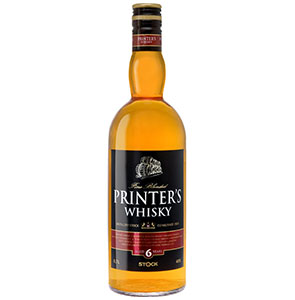 Printer's Whisky